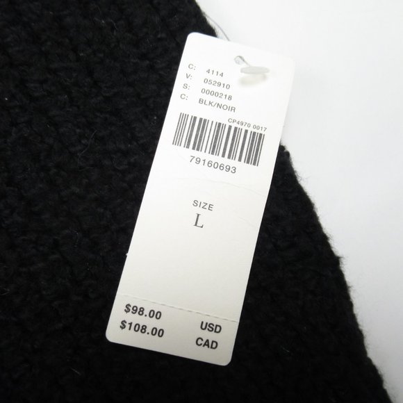 Anthropologie Pilcro Turtleneck Sweater Black Large - Picture 7 of 9